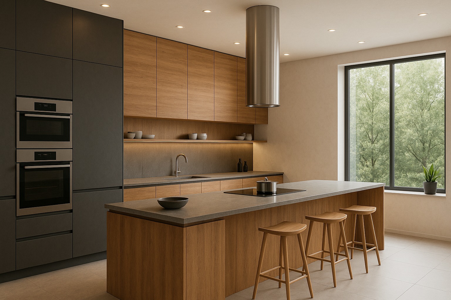 Cocinas del futuro:, cómo reformar pensando en los próximos 20 años La cocina ya no es solo un lugar para cocinar: es un espacio de encuentro, trabajo, ocio y bienestar. Reformar una cocina hoy significa diseñarla con visión de futuro, de manera que no quede obsoleta en pocos años. En Habitat Disseny sabemos que una buena reforma debe resistir el paso del tiempo, tanto en calidad como en diseño.