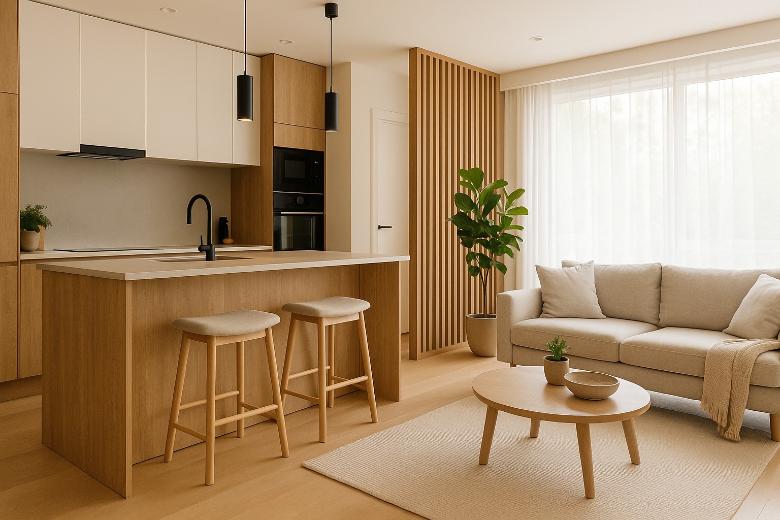 Durante los últimos años, las cocinas abiertas al salón se han convertido en una de las tendencias más solicitadas en las reformas integrales. Eliminar tabiques, integrar espacios y ganar amplitud visual se ha vuelto casi una norma en viviendas modernas, especialmente en zonas urbanas como Barcelona, Tarragona o Sitges.