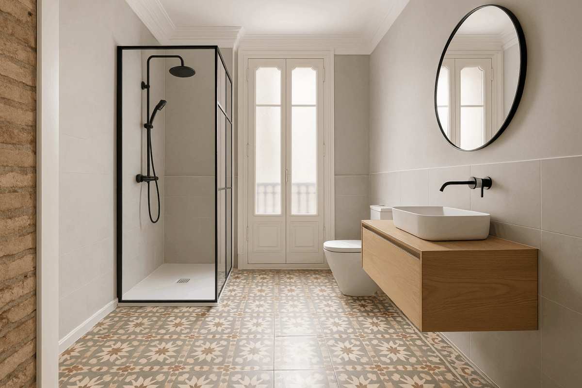 Reformar un baño en un piso antiguo es uno de los mayores retos del diseño interior. En estos casos, el objetivo no es solo modernizar, sino equilibrar lo nuevo con lo original, conservar el alma del espacio y, al mismo tiempo, ofrecer la comodidad que exige la vida actual.