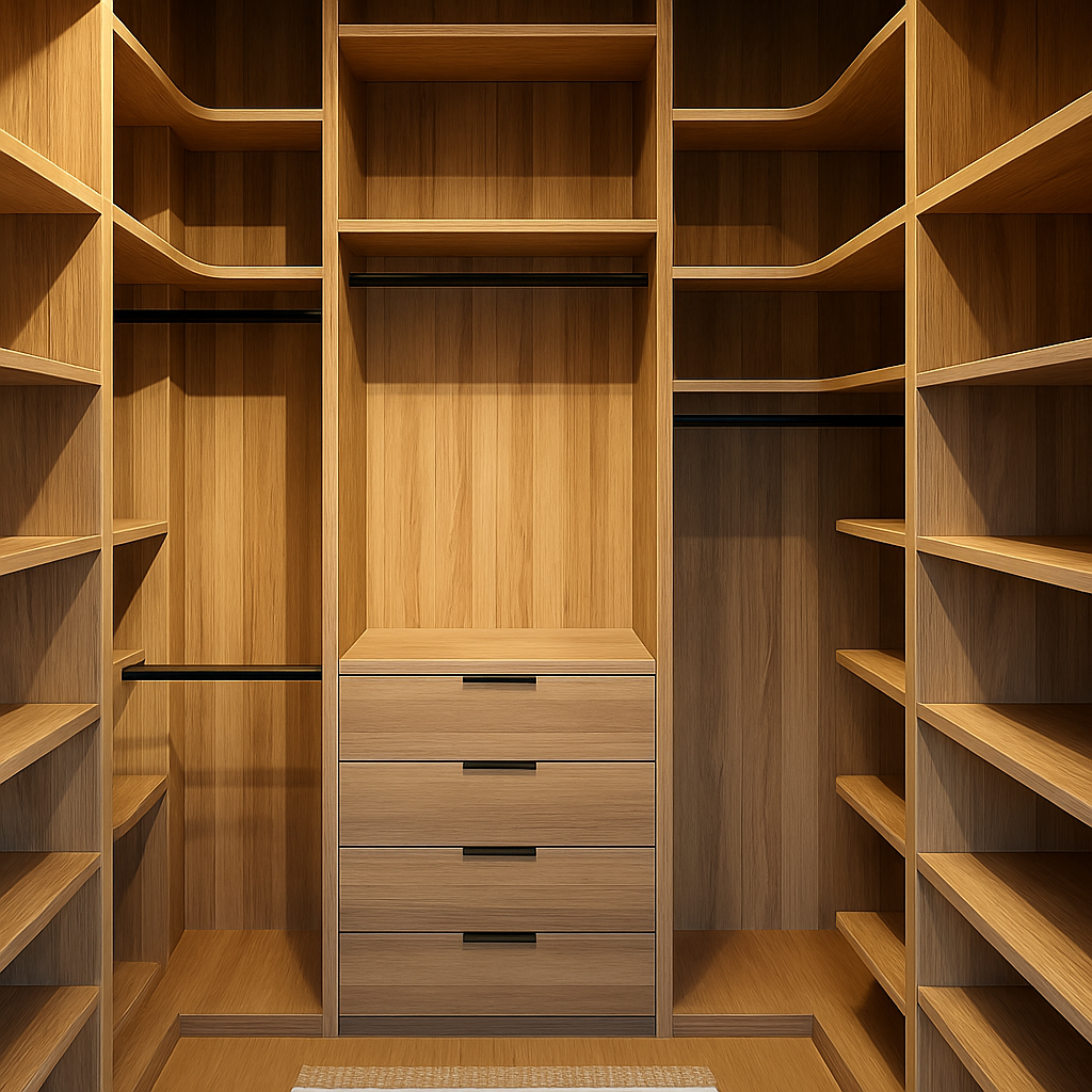 El propietario buscaba mucho más que un lugar para dormir; deseaba una experiencia de confort integral. Nos contactó con la necesidad de unificar tres espacios clave: la zona de descanso, el almacenamiento y el aseo, bajo un mismo concepto estético y funcional.